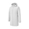 Warm Hooded Mid-Length Casual Sports Down Jacket Men Outerwear White JL9618