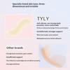 2 6 12 18 30 PCS S-shaped Silicone Ear Sticker Patch for Correcting Protruding Ear with Skin Friendly Material