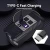9 светодиодный велосипедный передний и задний фонарь USB-перезаряжаемый набор фонариков для велосипеда и самоката