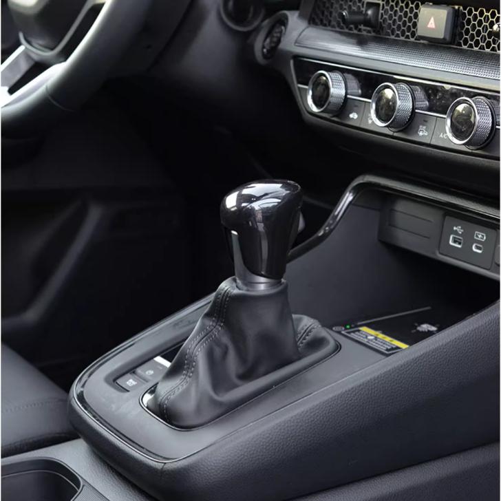 For Honda CRV CR-V 2024 Bright black Gear Shift Knob Cover Trim 1pcs new