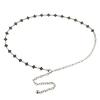Ladies Metal Slim Waist Chain Star Clover Dress Accessories Belt Chain Ladies