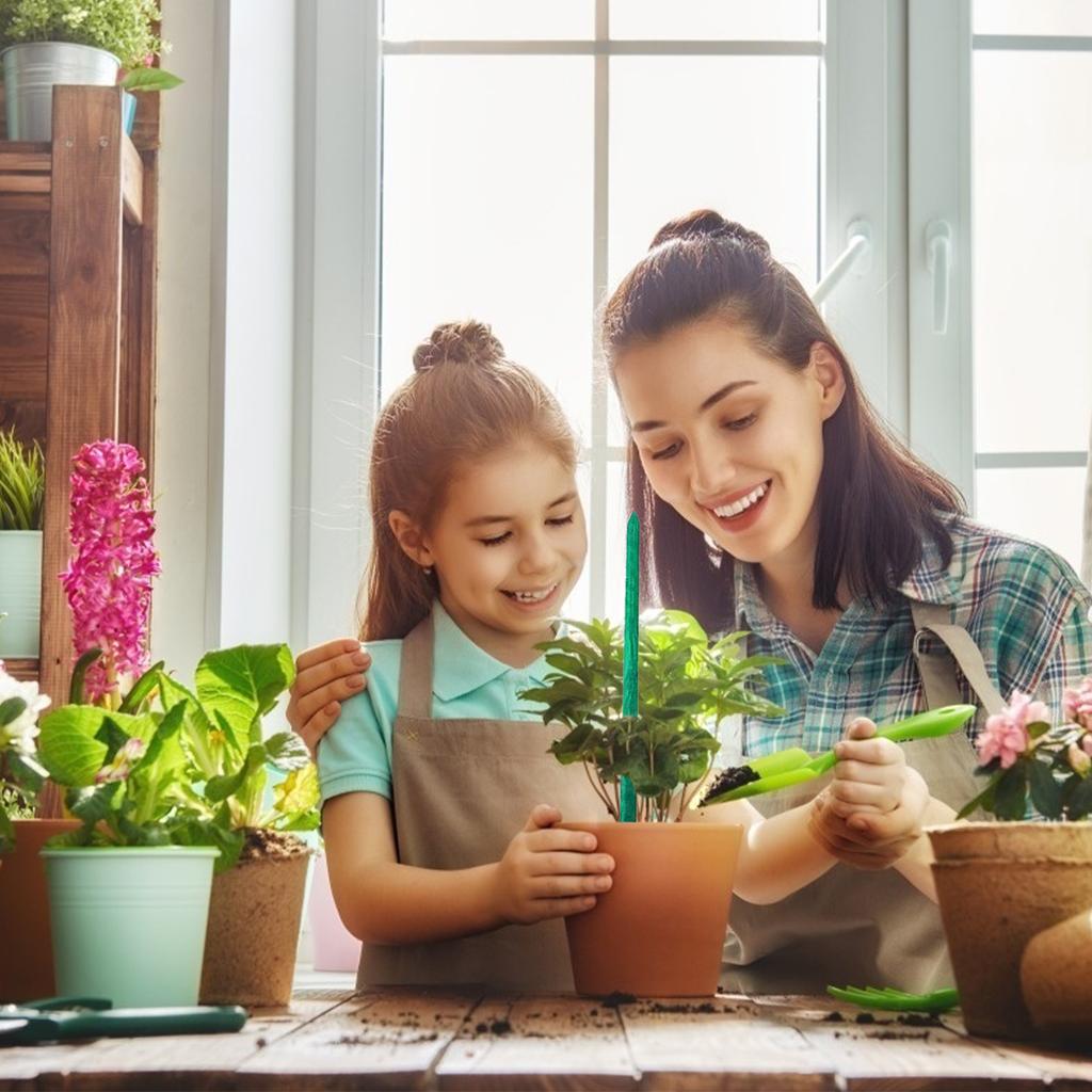 20 шт. колышки из зеленого дерева, зеленые бамбуковые палочки, опорные колья для цветочных растений
