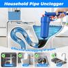Toilet Plunger, High-Pressure Air Drain Blaster with Real-Time Barometer Powerful Drain Snake Sink Plunger Plumbing Tools