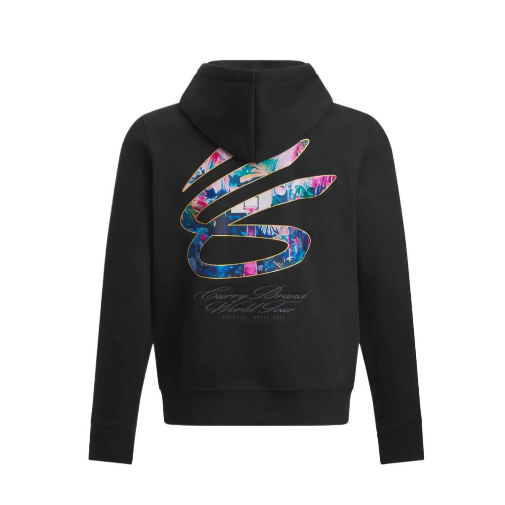 Under Armour Толстовка с капюшоном с логотипом и карманом серии Curry Asia Tour, удобная толстовка с длинным рукавом для мужчин 6013061-001