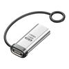 USB C Соединитель Мама-Мама, Реверсивный Металлический Тип C Разветвитель для Удлинения Кабеля на Столе, У Кровати и в Поездках