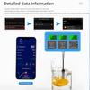 Bluetooth 5.2 Многофункциональный 7 в 1 Тестер качества воды EC/TDS/CF/pH/ORP/Влажность/Температура Метр BLE-3178 Удаленный мониторинг через приложение