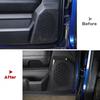4x Door Speaker Trim Cover Decor Frame For Dodge Ram 1500 2010-2017 Carbon Fiber