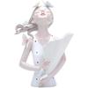 Luxury Vases Decor Resin Statue Sculpture Home Wedding Flower Figurines Interior Desktop Ornaments Living Room Butterfly Girl