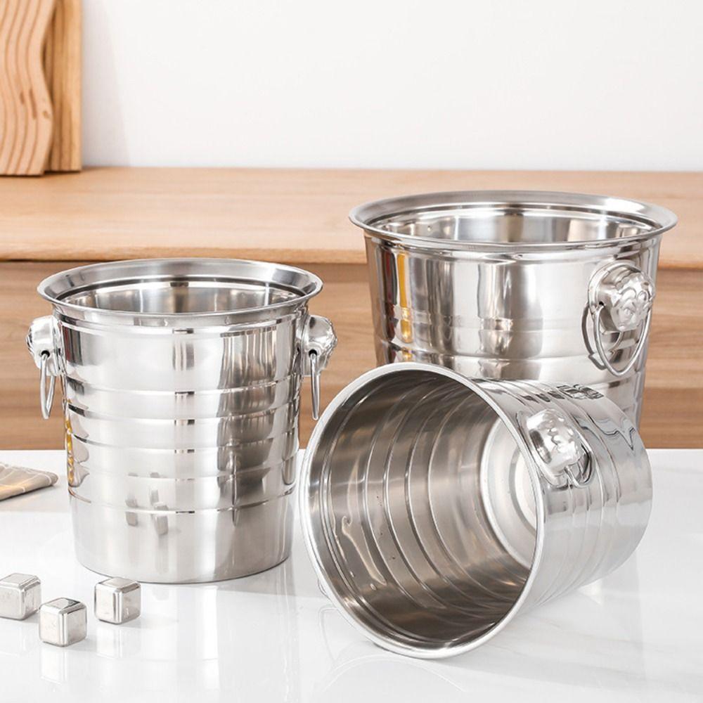 Thicked Ice Bucket Durable Red Wine Bucket Bar Accessories Champagne Bucket Hotel