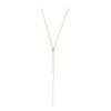ins retro geometric triangle adjustable pull-out necklace personalized simple item decoration