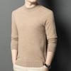 Firstview Men's Winter 100% Cashmere Crew Neck Pullover Sweater