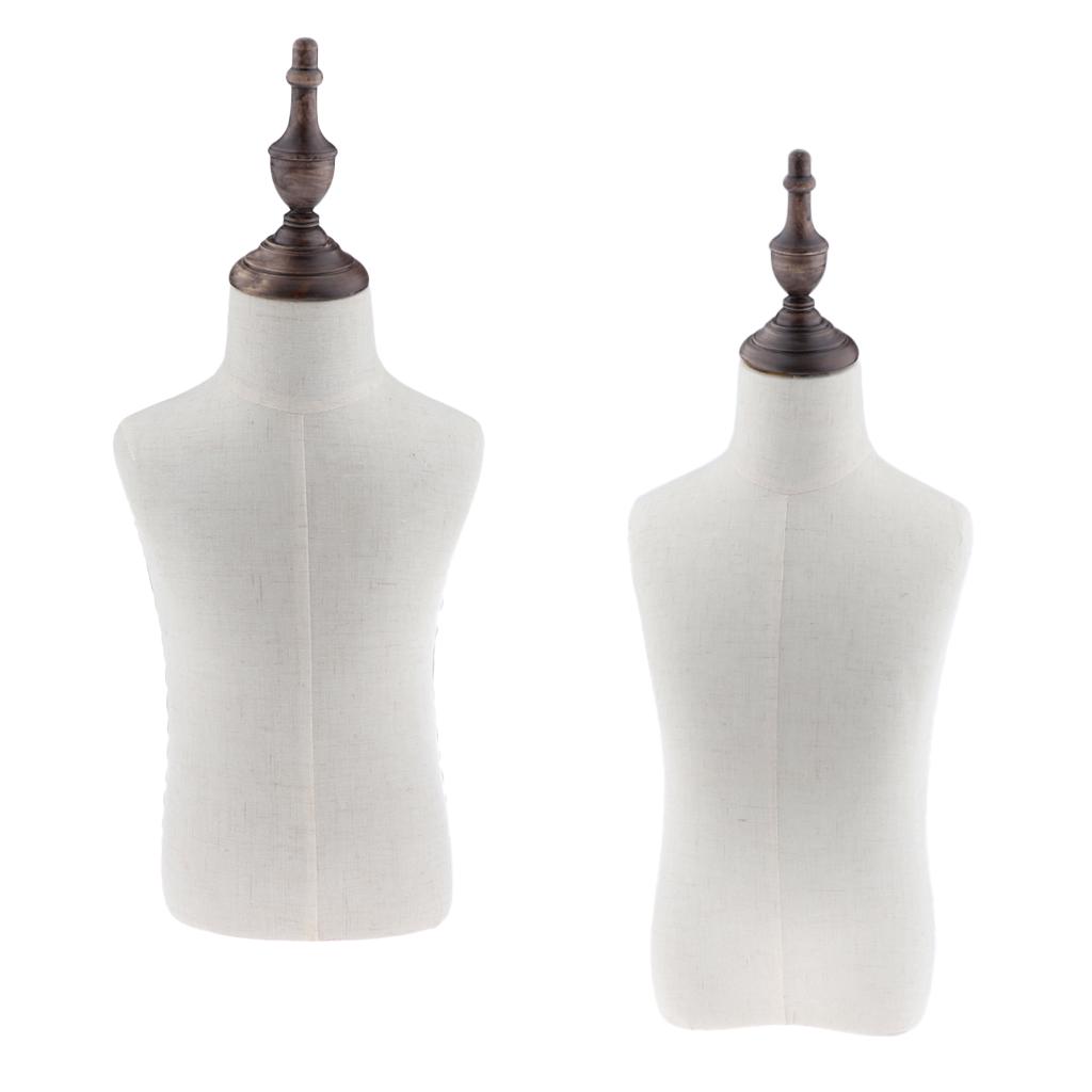 2 Years Old Children Kids Body Dress Form Mannequin Bust Torso Display Stand
