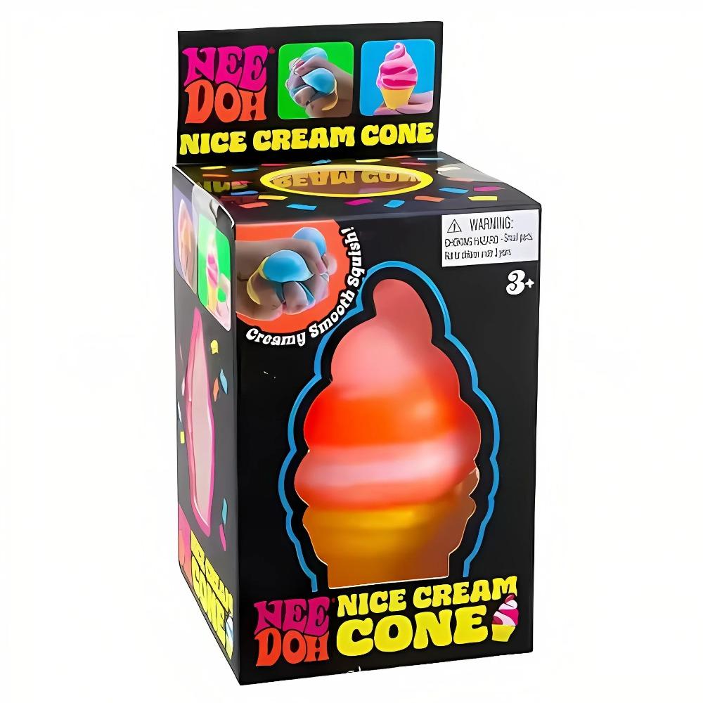 Schylling Needoh Nice Cube Сенсорный Nice-Sicle Снятие Стресса Мягкий Куб Против Тревоги Сжимаемый Объект Для Концентрации Популяция С СДВГ