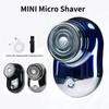 Mini Men's Electric Shaver USB Fast Charging High Range Razor Washable Head Beard Trimmer Portable Travel Boarding Shaving Machine