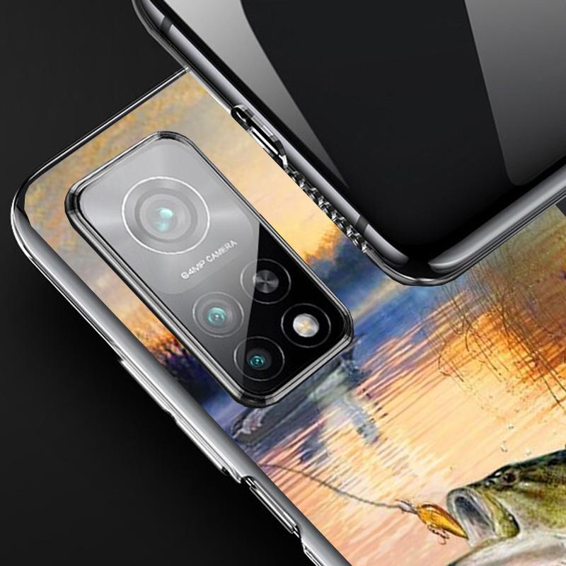 Offshore Angling Fishing Fish Rod Phone Case For Xiaomi Redmi Note 15 14 13 12S 12 11 Pro Plus 14S 11S 11E 10 10S 11T 5G Persona