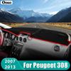 Для Peugeot 308 SW T7 308 GTI 2007 2008 2009 2010 2011 2012 2013 Автомобильный Коврик на Панель Приборов Солнцезащитный Нескользящий Коврик Аксессуары