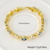 New Creative Oil Dripping Devil's Eye Exquisite Bracelet Fashion Round Colorful Hand Ornaments