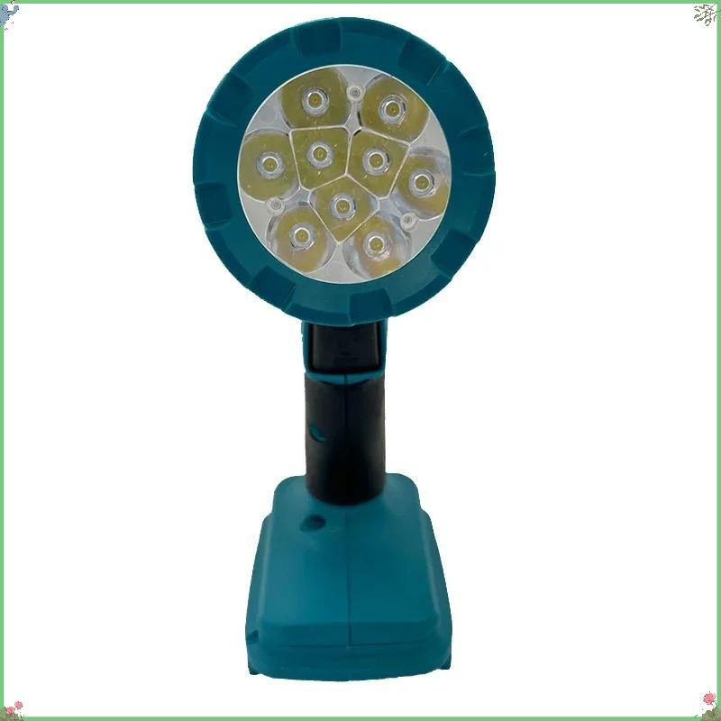 Makita Cordless LED Work Light Rechargeable Flashlight Power Tools Indoor Outdoors Night Searchlight Tool For 18V Battery