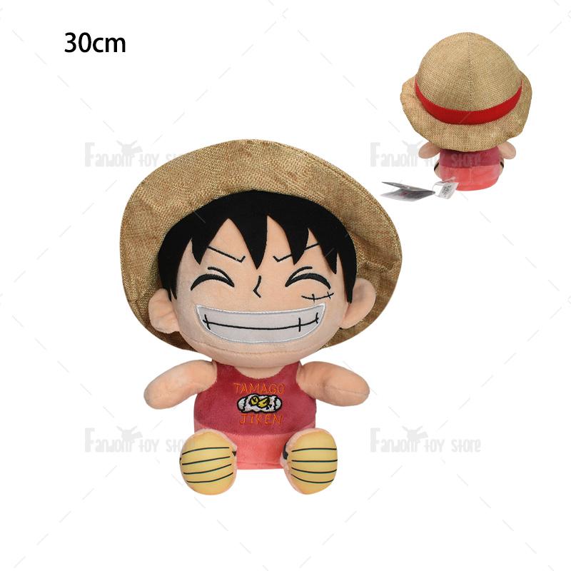 ONE PIECE Plush Gear 5 Luffy Sanji Brook Chopper Zoro Doll Soft Stuffed Toys Birthday Christmas Gift