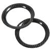 4Pcs Dashboard AC Vent Air Conditioning Air Outlet Ring Trim Sticker Carbon Fiber for GT‑R R35 2008‑2016