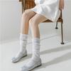 JK Тонкие повседневные чулки однотонные женские летние осенние длинные свободные гольфы милые балетные чулочно-носочные изделия