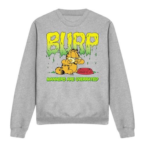 Garfield Unisex Adult Manners Sweatshirt