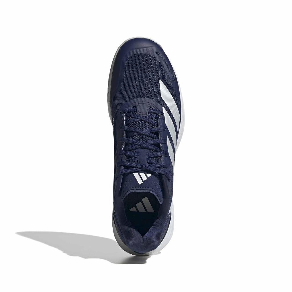 Adidas Defiant Speed 2 Теннис Темно-белый Размер см Обувь, Унисекс, Взрослый, NKD59, Синий/Zero Metallic/Обувь (KI8419), 25,0