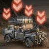 1/24 Land Range Rover Defender 110 Tomb LE Сплав Пикап Модель автомобиля Литые под давлением Внедорожники Модель автомобиля Звук Свет Детская игрушка Подарок