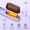 Беспроводная электрическая расческа для выпрямления и завивки волос с отрицательными ионами — инструмент для укладки двойного назначения