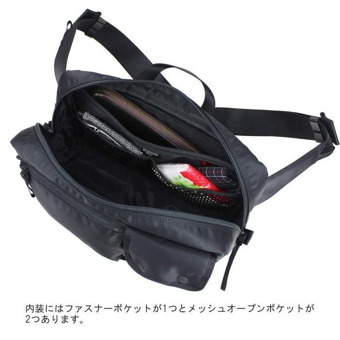 [Porter] COMPART Waist Bag 538-16167 Black