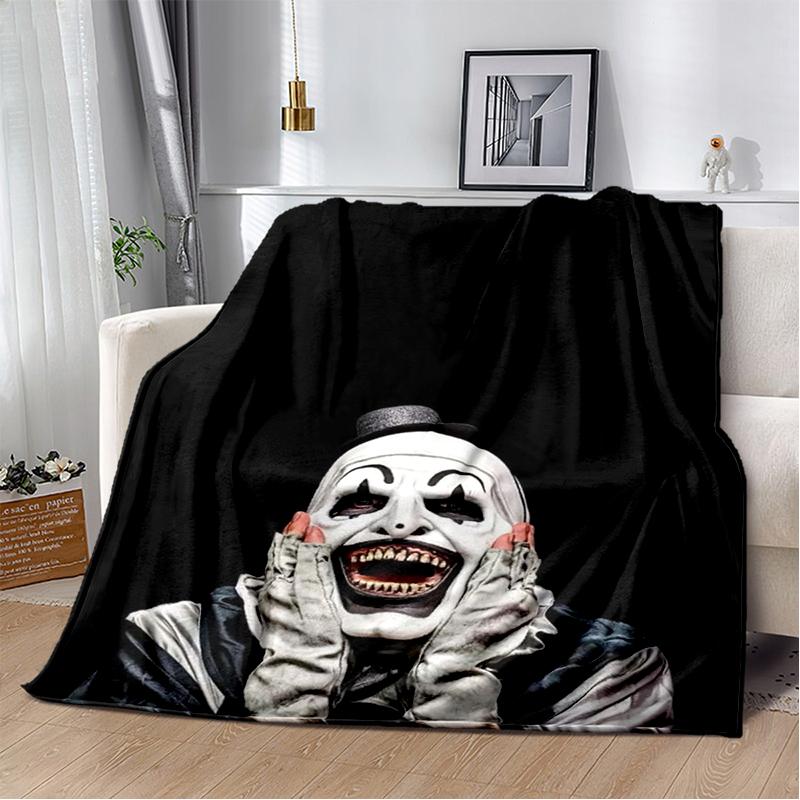 29 Style Terrifier Horror Movie Halloween Gift Soft Plush Blanket,Flannel Throw Blanket for Living Room Bedroom Bed Sofa Cover