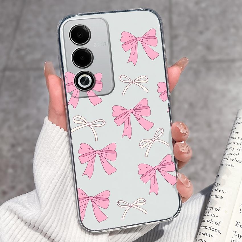 Роскошный противоударный чехол для телефона Oppo A3 A5 A1 Pro A3x AX5 AX5s A7 A8 Ace2 с милыми цветочными узорами, прозрачная защита из ТПУ, задняя крышка для корпуса Oppo