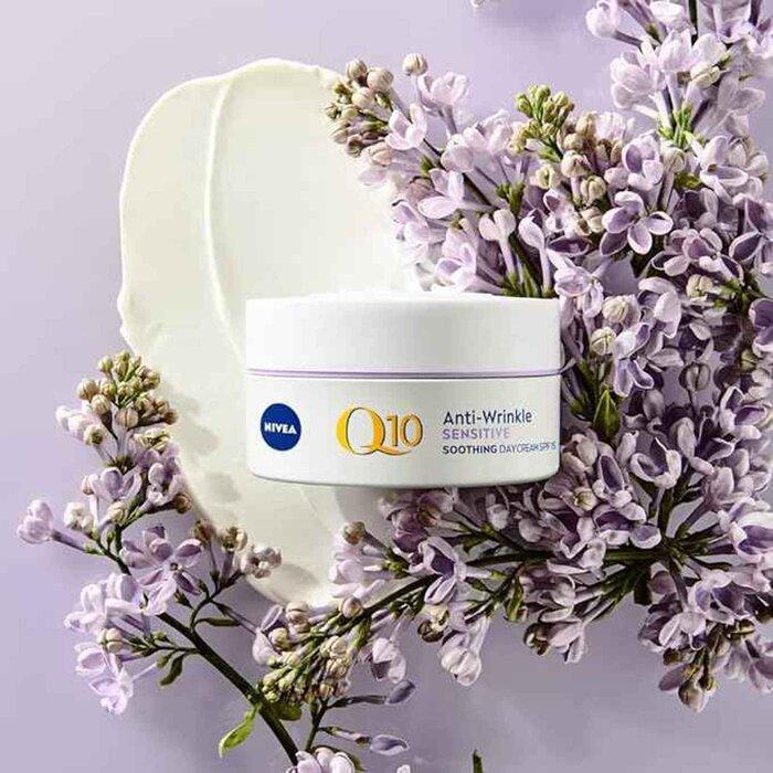 Nivea Q10 Power Антивозрастной крем для чувствительной кожи, повышающий упругость, дневной (SPF15)