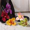 Женские Девичьи Поделки Шикарный Сплав Цветочное Искусство Искусственный Цветок Декоративный Имитация Орхидеи Подарок 5 Цветов
