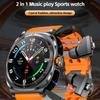 2025 Новые Смарт-часы 2 в 1 Наушники Смарт-часы Bluetooth Звонок для мужчин Часы Навигация Монитор сердечного ритма Спорт Музыка Смарт-часы