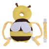 Yellow Bee Baby Walker Head Backpack Comfortable Baby Head Pad Portable Toddler Head Cushion for