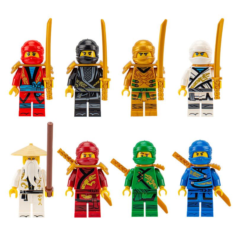Ninja Set Phantom Qingmei Mini Building Blocks Figure Compatible Educational Toy for Kids Gift