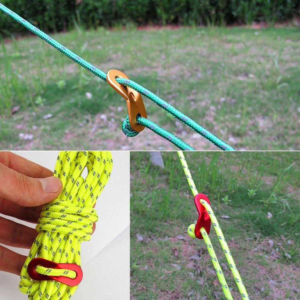 4 метра ветровой трос 4 мм аксессуары для палаток высокое качество светоотражающие с крючками для кемпинга