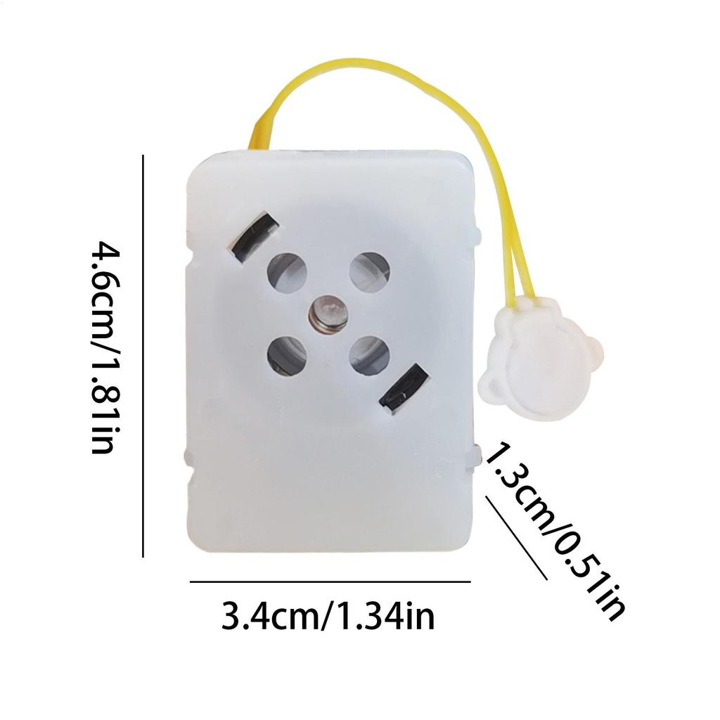 Recordable Voice Box Sound Module For Stuffed Animals Plush Toys Custom Message Recorder Push Button Playback Clear Sound Chip