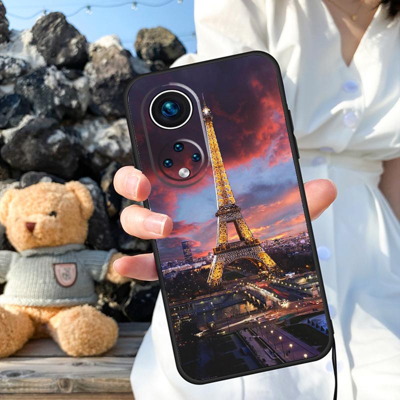 Чехол для телефона Paris Eiffel Tower France для Honor 90 Lite 50 70 Magic 5 6 Pro X6 X7 X8 X9 X6a X7a X8a X9a X9b X8b