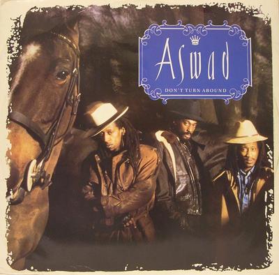 7-дюймовая пластинка ASWAD - Don't Turn Around IS341 Mango, Island R 1988 UK Регги, Ска и Даб Б/У