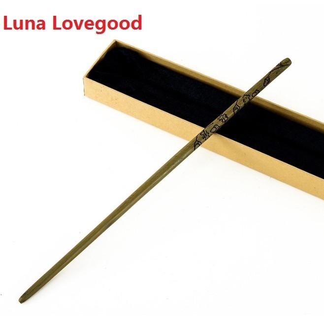 Hermione Granger Magic Wand High-quality Resin Prop Elegant Brown Box