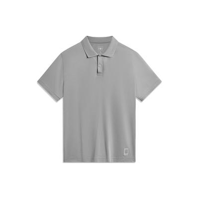 Li Ning China Color Series однотонная рубашка поло для мужчин, топы синего цвета APLU087-5