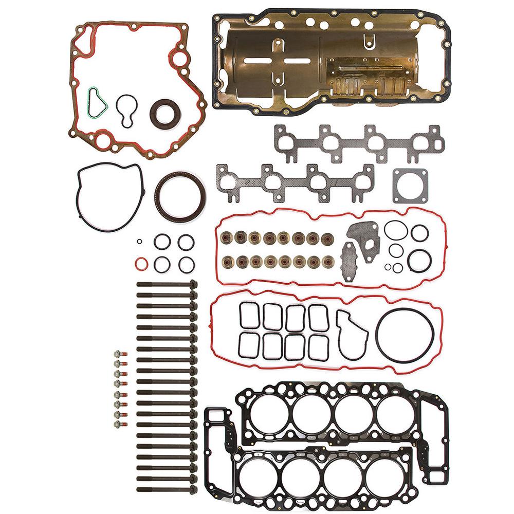 Полный комплект прокладок HS26157PT с болтами ГБЦ для Dodge Dakota, Durango, RAM и Jeep 4.7