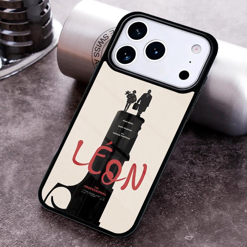 Мягкий чехол для телефона «Леон Профессионал» для iPhone 17 16 15 Pro Max Air 14 13 12 11 Plus Ударопрочный чехол Capa