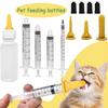 14-piece Pet Feeding Nipple Set, Suitable for Kittens, Puppies, Rabbits, Squirrels, Hamsters