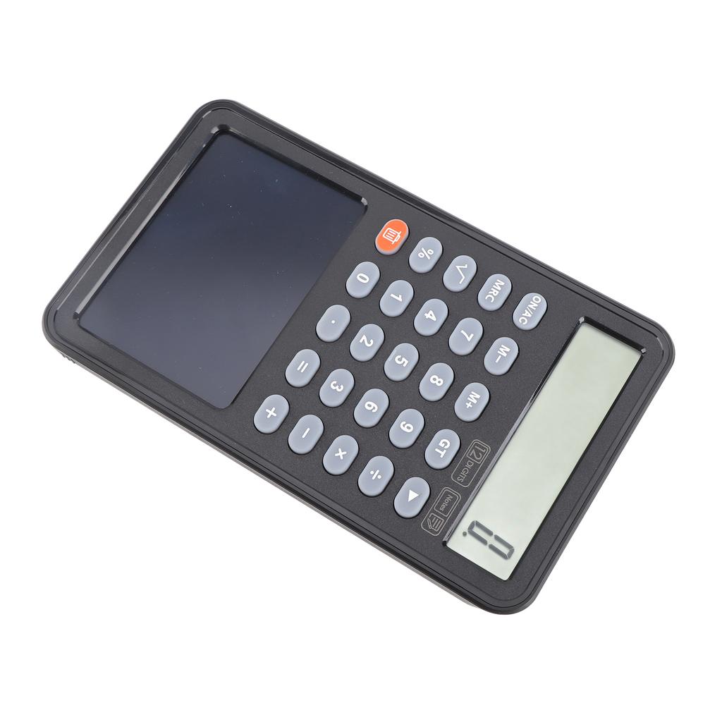 Калькулятор 12-разрядный ЖК-калькулятор-блокнот портативный многоразовый настольный калькулятор для офиса школы