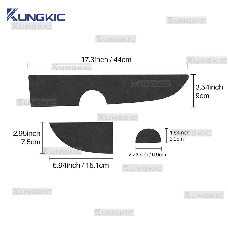 Верхняя замшевая наклейка LHD RHD Для Fiat 500 2008-2024 Abarth 595/695 2012-2024 Салонный аксессуар: отделка ящика для пассажира на переднем сиденье