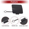 UXCELL Front Car Tow Hook Cover Cap for BMW F20 116i 118i 120i 125i No.51117292947