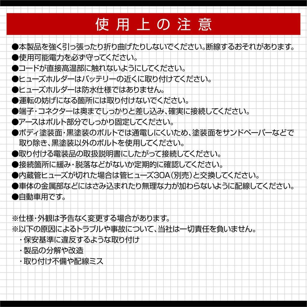 Amon 4968 Aodea Power Cable with Relay, 30A Max